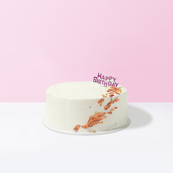Minimalist Buttercream Cake Online Delivery | CakenBake Noida
